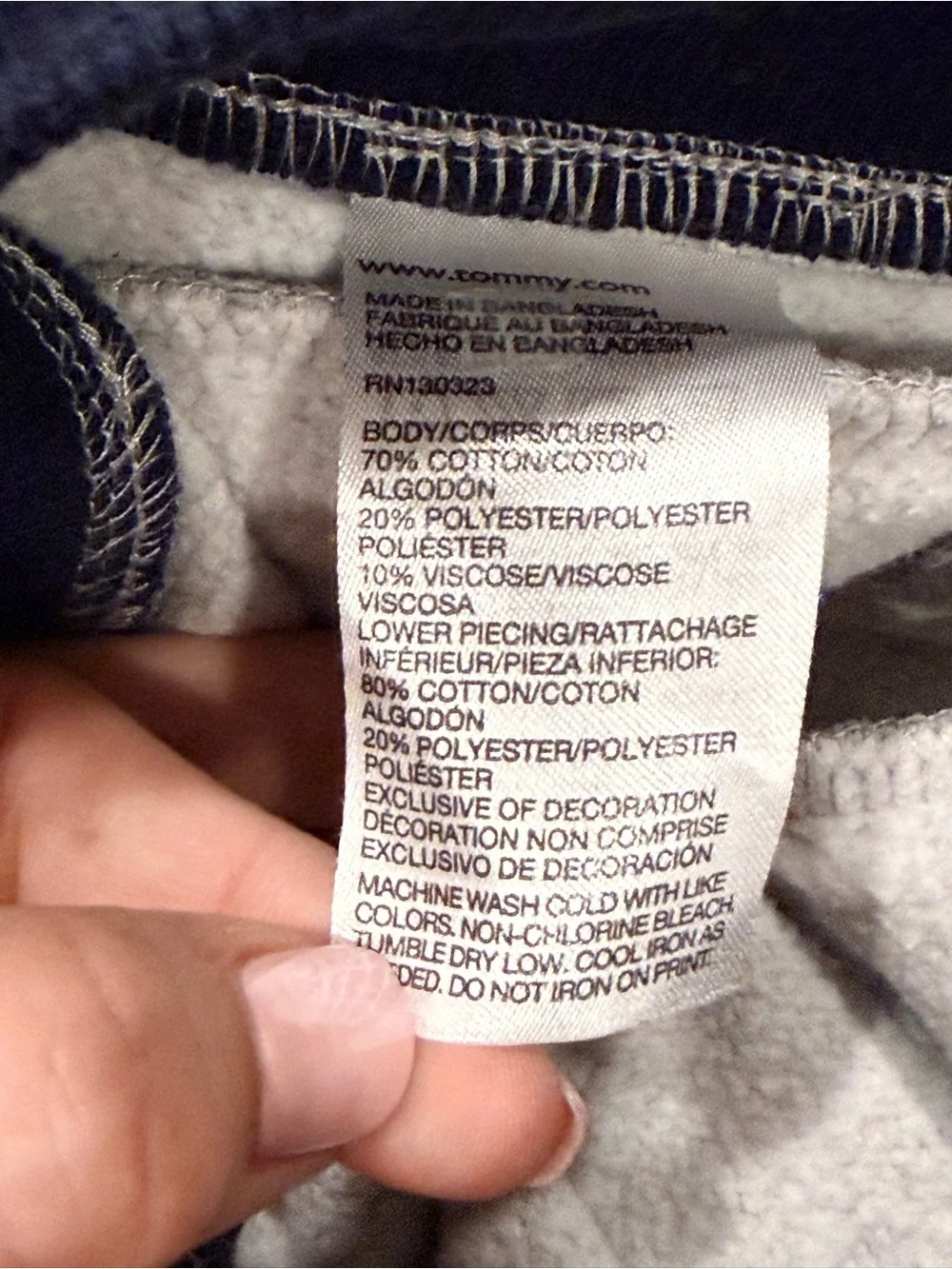 Tommy Hilfiger Boys Sweatpants Lot Logo Size 5